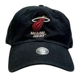OTS Miami Heat 'Black Adjustable Hat